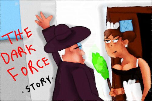Cartoon: the dark force comic story (medium) by sal tagged cartoon