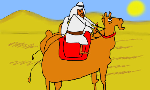 Cartoon: good morning sirs arabs p2 (medium) by sal tagged cartoon,story,good,morning,sirs,arabs