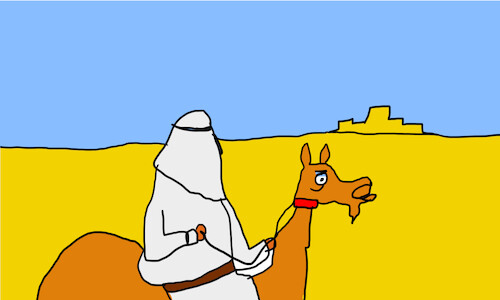 Cartoon: good morning sirs arabs p2 (medium) by sal tagged cartoon,story,good,morning,sirs,arabs