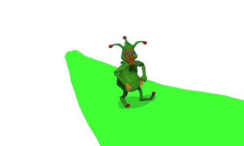 Cartoon: Mr. froggy 3d mode animation (medium) by sal tagged cartoon,animation,3d,froggy,mr