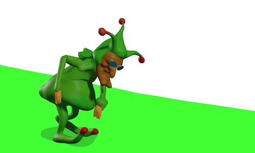 Cartoon: Mr. froggy 3d mode animation (medium) by sal tagged cartoon,animation,3d,froggy,mr