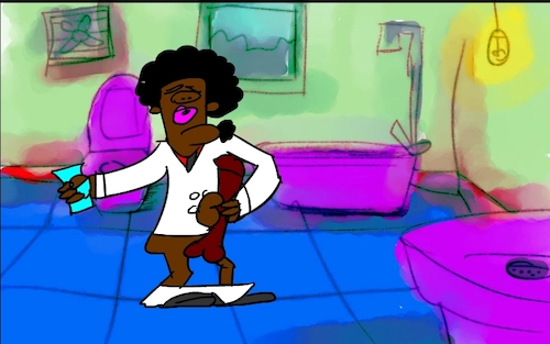 Cartoon: THE BAD NEWS BROWN 4 (medium) by sal tagged cartoon