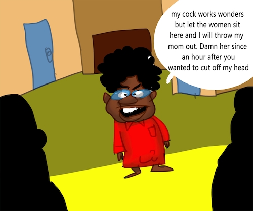 Cartoon: THE NAUGHTY BOY PART2 (medium) by sal tagged cartoon