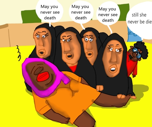 Cartoon: THE NAUGHTY BOY PART2 (medium) by sal tagged cartoon