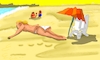 Cartoon: such a sunny and hot day (small) by sal tagged cartoon,comic,strip