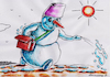 Cartoon: Climate (small) by Siminoga Vadim tagged sun,ecology,glacial,nature,sower