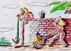 Cartoon: Paradies (small) by Siminoga Vadim tagged paradies,schlangen,apple,eve,haus,familie,freundschaft