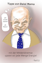 Cartoon: Dalai Mama Olaf - Mitdenkbremse (small) by Arni tagged energie,dalai,olaf,schulz,spd,ampel,regierung,koalition,opposition,gedanken,fernsehen,job,jobs,mitdenken,bremse