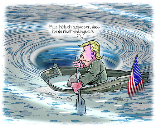 Cartoon: Gefährlicher Strudel (medium) by Ritter-Cartoons tagged nahostkrieg,trump,in,der,straße,von,hormus,presse,karikaturen,berthold,ritter,cartoons,nahostkrieg,trump,in,der,straße,von,hormus,presse,karikaturen,berthold,ritter,cartoons
