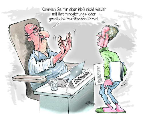 Cartoon: Karikaturist auf Jobsuche (medium) by Ritter-Cartoons tagged jobsuche,jobsuche