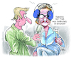 Cartoon: ARD Sommerinterview (small) by Ritter-Cartoons tagged afd,vorsitzende,hat,versändigungsprobleme