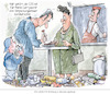 Cartoon: Currywurst (small) by Ritter-Cartoons tagged plastikabfall