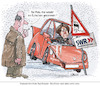 Cartoon: Desaster (small) by Ritter-Cartoons tagged vorsicht,glatteis