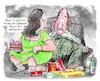 Cartoon: Gesundheitsbewusst (small) by Ritter-Cartoons tagged gesundheitsbewusst