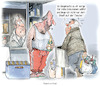 Cartoon: Plausch am Kiosk (small) by Ritter-Cartoons tagged plausch,am,kiosk