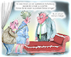 Cartoon: Rotes Sofa (small) by Ritter-Cartoons tagged wirtschaft