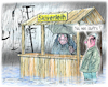 Cartoon: Skisaison (small) by Ritter-Cartoons tagged klimawandel,berthold,ritter,cartoons,pressekarikatur,karikaturen,pressezeichnung