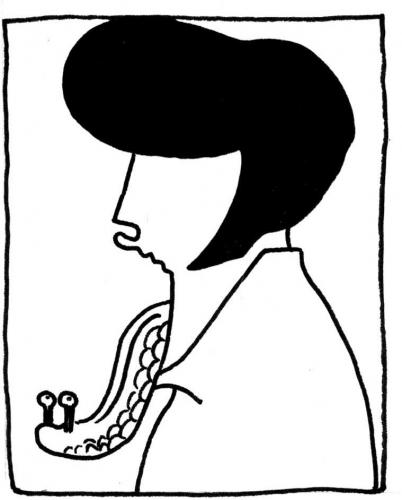 Cartoon: elvis (medium) by armella tagged elvis
