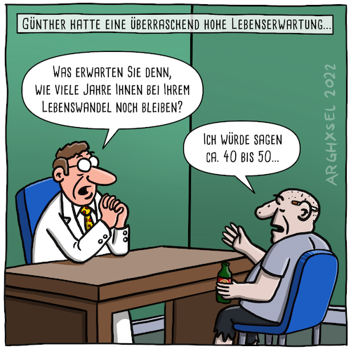 Hohe Lebenserwartung