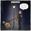 Cartoon: Out of the dog (small) by Arghxsel tagged wien,out,of,the,dark,falco,sänger,dog,hund,ndw,neue,deutsche,welle,song,koks,songwriter