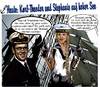 Cartoon: Karl-Theo und Stephanie auf See (small) by bong-zeitung tagged guttenberg,gorch,fock