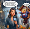 Cartoon: Diktatuhren (small) by MorituruS tagged us,wahl,usa,donald,trump,kamala,harris,elon,musk,jeff,bezos,uhren,kuckucksuhr,kuckuck,zeitumstellung,demokratie,autokratie,freie,welt,demokratur,diktatur,faschismus,faschist,wahlurne,wahlbetrug,winterzeit,amerika,cartoon,karikatur,moriturus