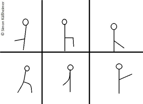 Cartoon: Silly Walking is not so simple! (medium) by Flymon tagged monty,python,hommage