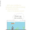 Cartoon: Goldfischstatistik (small) by Flymon tagged goldfish,goldfisch