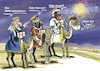 Cartoon: Weihnachtsstern (small) by Rudissketchbook tagged weihnachten,könige,israel,gaza,pallästina,iran,hamas