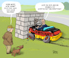 Cartoon: Wirtschaftskompetenz (small) by Karl Berger tagged merz,union,unionsparteien,wirtschaft,inkompetenz