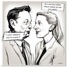 Cartoon: Elon and Alice (small) by A Human tagged elon,musk,alice,weidel,afd,politik,deutschland,usa,trump,wahlen,podcast,queer,women,frauen,washington