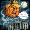 Cartoon: Pumpking Donald I. (small) by A Human tagged donald,trump,potus,halloween,pumpkin,pumpkins,white,house,washington,usa,america,american,republican,republicans,eve,dead,deads,celebrate,celebrations,kürbis,kürbisse,president,presidency