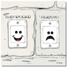 Cartoon: Stromsteuer (small) by A Human tagged strom,stromsteuer,bundesregierung,privat,industrie,strompreise,steckdose