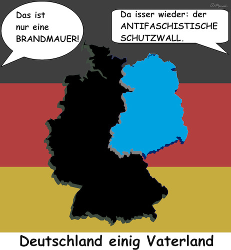 Cartoon: ANTIFABRAMA (medium) by ArtyFicial tagged ergebnis,bundestagswahl,2025