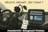 Cartoon: Durch die Blume (small) by ArtyFicial tagged auto,automobilbranche,elektrofahrzeuge,mobilität,blume,vw,volkswagen,porsche,audi,konzern,management,fehler