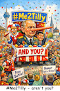 Cartoon: Me2Tilly (small) by ArtyFicial tagged russland,jacques,tilly,satire,ironie,meinungsfreiheit