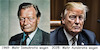 Cartoon: Mehr wagen!? (small) by ArtyFicial tagged brandt,trump,demokratie,autokratie