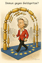 Cartoon: Pfizergate (small) by ArtyFicial tagged europa,eu,ursula,von,der,leyen,corona,covid,impfung,impfstoffe,pfizer,bourla,pfizergate,korruption,verdacht,sms,handy,mobiltelefon,nachrichten,archivierung,verschleierung,deal,nichtherausgabe,gerichtsprozess,klagen,misstrauensvotum,angriffe,mauschelei,geheimniskrämerei,abwehr,krise
