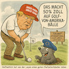 Cartoon: Überraschung (small) by ArtyFicial tagged eu,usa,von,der,leyen,trump,zoll,verhandlungen,schottland,golf,maulwurf,zölle,tariffs,handelshemmnisse