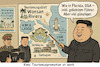 Cartoon: Urlaubsreif? (small) by ArtyFicial tagged urlaub,usa,florida,nordkorea,kim,jong,un