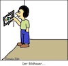 Cartoon: Der Bildhauer... (small) by Schwabbel tagged bildhauer,bild,mann,sprache