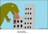 Cartoon: Kotzilla... (small) by Schnauzevoll tagged kotzilla,godzilla,filmmonster,parodie,satire,persiflage,wortspiel,kotzen,erbrechen