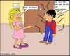 Cartoon: Du stinkst... (small) by SMK tagged geruch,gestank,mann,frau,ehe,kanalarbeiter,job