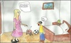 Cartoon: Benny... (small) by Hobbyzeichner tagged benny,erwischt,naschen,schokoladenkuchen,familie