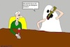 Cartoon: Der Geist des Weines... (small) by Hobbyzeichner tagged weingeist,geist,wein,mann,kneipe,sprache,spiritus,alkohol