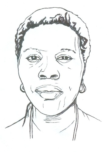 Cartoon: Harriet (medium) by Aiko tagged beauty
