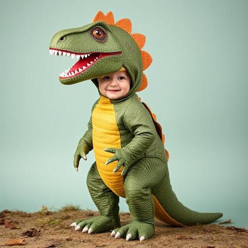 Cartoon: kids costume (medium) by john clive tagged kidsfancydress