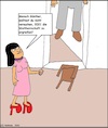 Cartoon: Mensch Günther... (small) by Honk1978 tagged günther,tod,suizid,weltmacht,frau,mann,ehe,freitod,gesellschaft