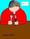 Cartoon: Ohne Worte (small) by Honk1978 tagged schlafen,essen,gabel,besteck,mann,gefahr,müdigkeit