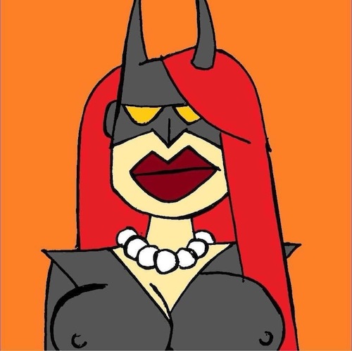 Cartoon: Batgirl (medium) by Xisto Ventura tagged batgirl,comics,batman